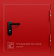 Противопожарный люк ЛПМ 2-го типа на кровлю 1000×1000